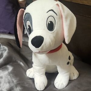 Disney Dalmatian Plush Dog Toy - White and Black